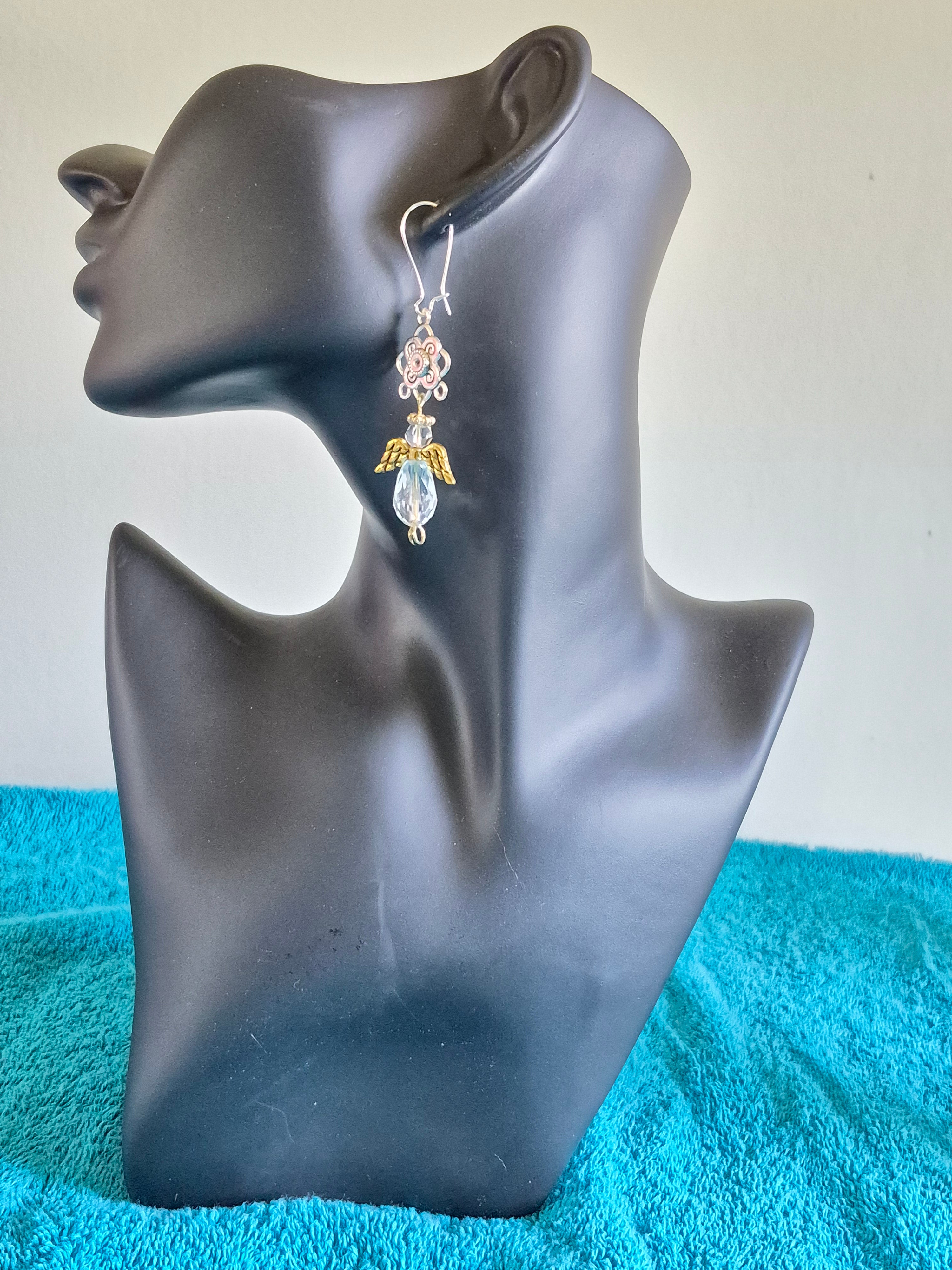 Angel earrings
