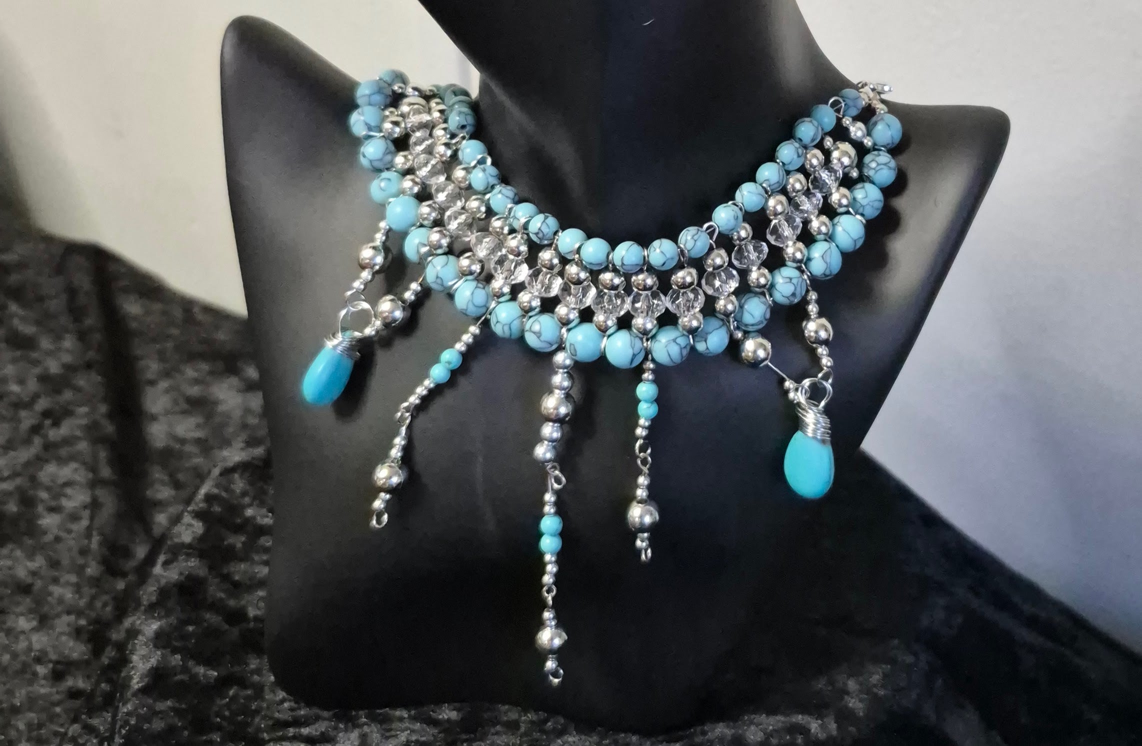 Custom Turquoise and Silver