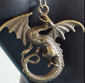 Dragon Stainless Steel Hook Earrings