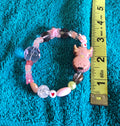 Whimsical Highland Cow stretch bracelet